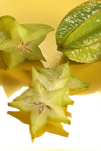 卡拉曼布拉语Name水果黄色饮食异国种子情调热带星星食物图片