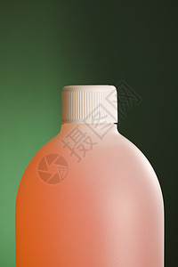 化学瓶红色软木液体宏观化学品粉色静物绿色东西背景图片