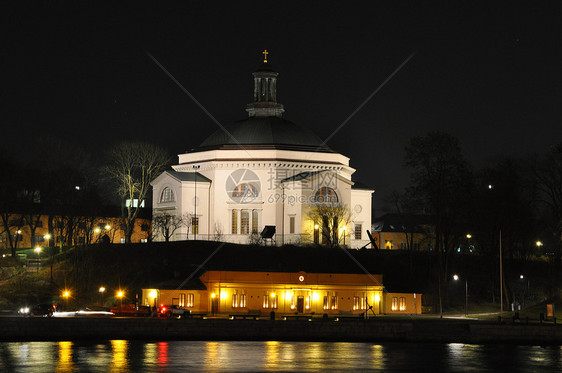 卡尔乔汉教堂之夜图片