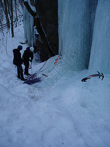 冰雪锤子登山者齿轮训练行动石头工具冰镐福利岩石图片