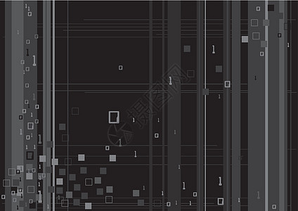 数字二进制码技术数字电脑网络矩阵数据库程序代码电缆插图概念图片