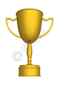 赢家的金杯 三维图像运动领导胜利金属愿望勋章金子游戏成就庆典图片