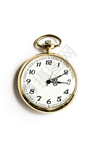 古典口袋观察古董数字钟表手表倒数怀旧小时时间乡愁白色图片