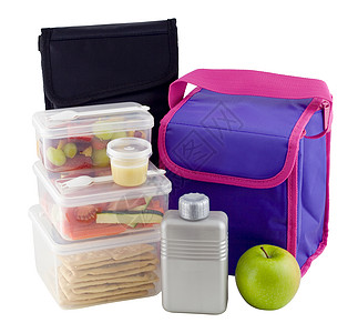 健康午餐盒小吃闩锁午餐学校警告容器保温饭盒沙拉时间图片