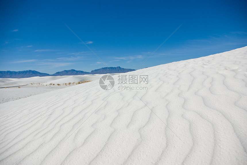 白沙地貌耀斑孤独太阳阴影天空沙丘假期阳光涟漪娱乐图片