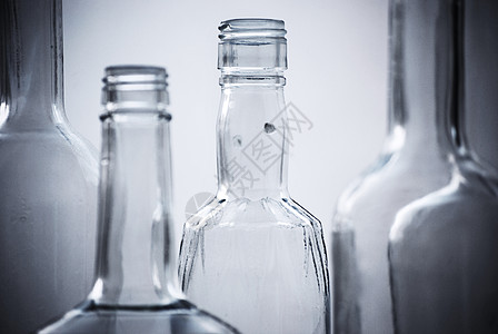 玻璃瓶酒精玻璃背景图片