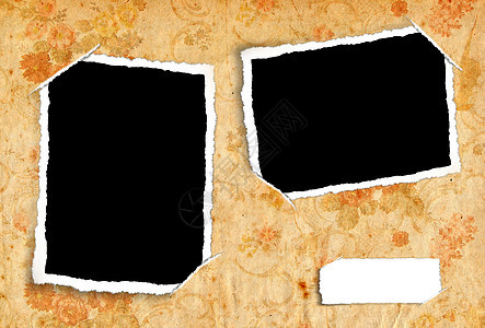 历史相册页面粮食照片框架摄影黑色专辑折叠边缘快照棕色图片