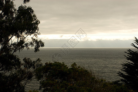 大南瀑布岩石麦威海岸海拔日落顶峰爬坡波浪公园图片