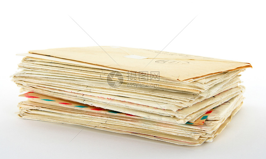 旧字母邮资时间黄色档案乡愁邮件笔友邮寄送货信封图片
