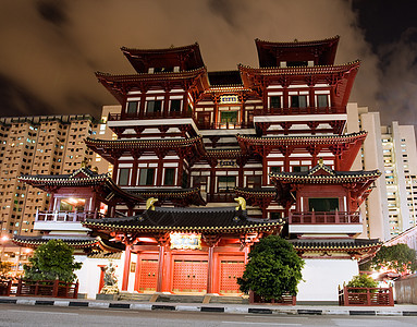新加坡佛陀牙寺 新加坡雕像旅游红色遗迹仪式宝塔博物馆寺庙崇拜地标图片
