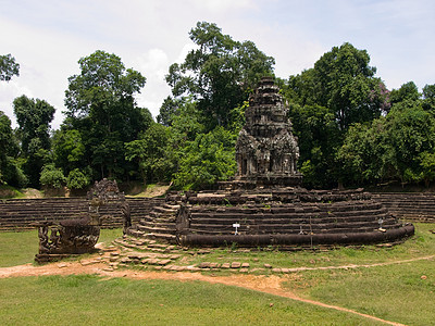 Cambodian 圣庙风景图片