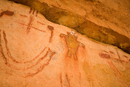 蛇群象形图绘画文字历史原住民文化评书岩画文明图片