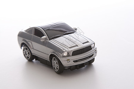 玩具运动车财富奢华白色驾驶灰色轿车运输运动成功速度图片