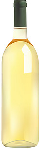 白葡萄酒瓶白酒酒精密封瓶子饮料玻璃庆典图片