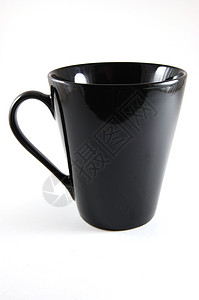 陶瓷杯子积杯杯子早餐芳香盘子黑色陶瓷菜肴厨具饮料玻璃背景