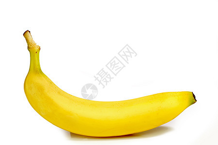 一个香蕉食物节食黄色维生素甜点热带水果背景图片