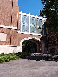 Muhlenberg学院世纪拱门图片