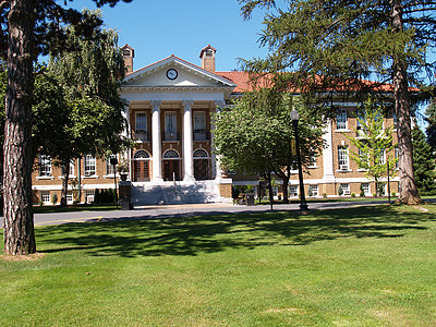 Cedar Crest学院Blaney Hall历史设施建筑学建筑学习波峰教育校园大厅入口图片