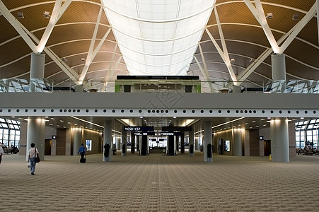 上海机场背景图片