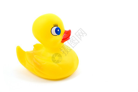 玩具橡胶鸭淋浴浴室鸟类乐趣橡皮婴儿黄色游泳童年卡片图片