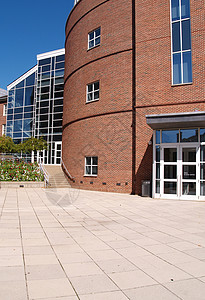 拉法叶学院入口大厅校园学校玻璃建筑学人行道佛爷楼梯大学图片
