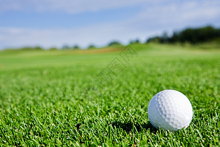 高尔夫球球绿色娱乐活动天空运动休闲球道闲暇课程背景图片