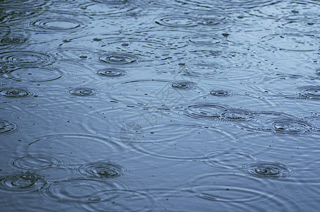 环在水中天气雨量下雨运球背景图片