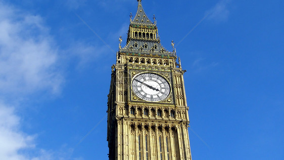 Big Ben 伦敦天空蓝色手表钟声议会建筑学图片