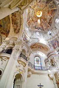 圣尼古拉教堂金子上帝艺术教会绘画天花板宗教雕塑信仰圆顶图片