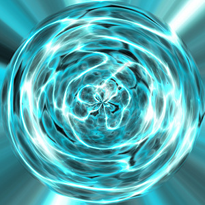 电动或b旋转电弧圆圈插图圆形火花蓝色桌面绘画闪电图片