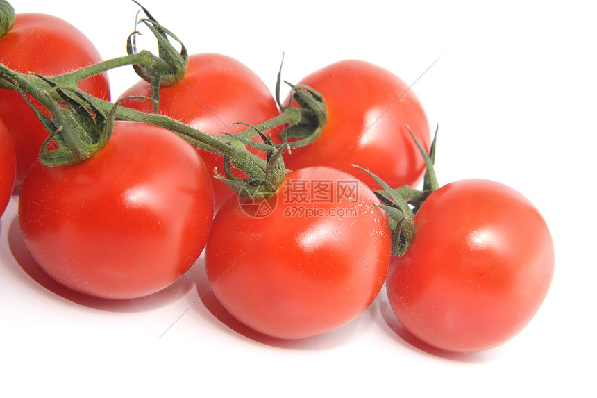 西红柿集群红色营养蔬菜水果三角形食物图片