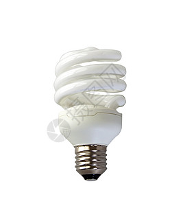 螺泡灯泡环境照明生态力量白色背景图片