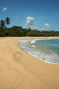 和波多黎各的海湾场景海岸线制作人岩石波浪摄影冲浪旅行热带图片