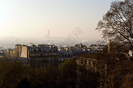 巴黎寒霜的早晨图片