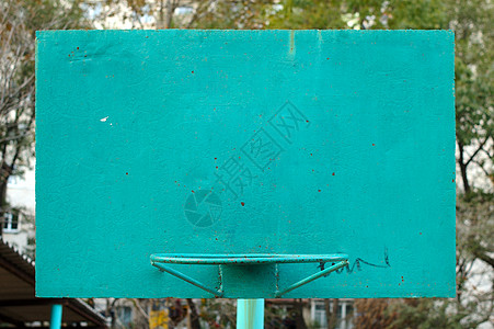 旧金属漆的篮球后板图片
