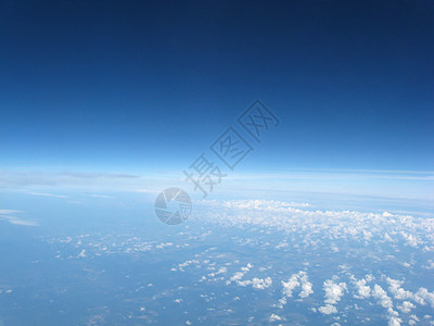 蓝色天空蓝高天空背景