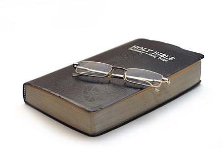 圣经上帝勤勉页数精神宗教白色通道眼镜学习信仰图片