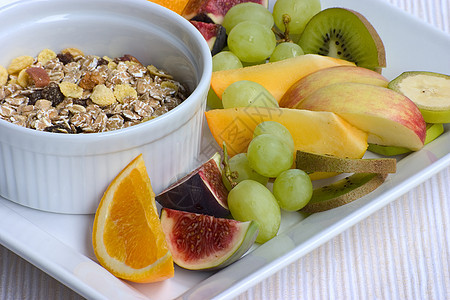 健康早餐谷物玉米营养玉米片白色薄片橘子饮食小吃橙子图片