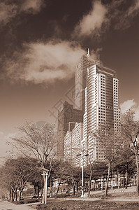 商业大楼的城景图片