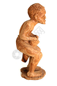 木木雕像文化男性艺术手工雕塑艺术品塑像雕刻古董爆炸图片
