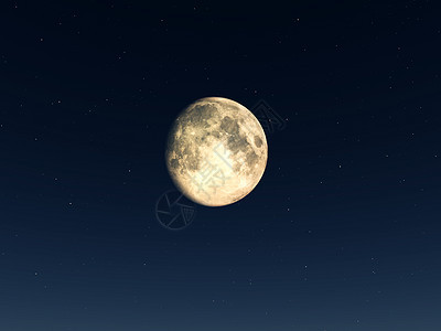 夜间月亮月夜月光气氛星星天空白色景观陨石卫星图片