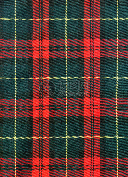 Tartan 纹理亚麻正方形纺织品棉布织物检查裙子高地历史羊毛图片