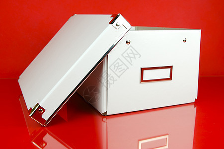 储存箱解决方案盒子白色贮存红色图片