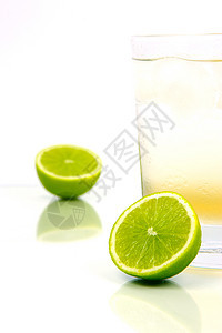 Lemon Lime 和比特机环境绿色生态积木淬火瓶装瓶子柠檬矿物玻璃图片