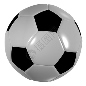 传统黑色足球运动乐趣圆圈爱好插图游戏白色背景图片
