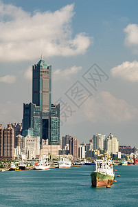 港口城市景观建筑商业天空摩天大楼街道建筑学风景码头地标货轮图片