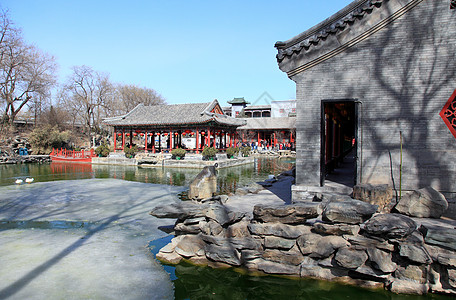 北京的宫子公公历史王朝住宅公园花园游客文化房子城市皇帝图片