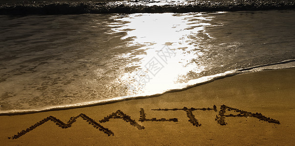 马耳他闲暇冲浪旅行海洋假期写作旅游热带刻字医学图片