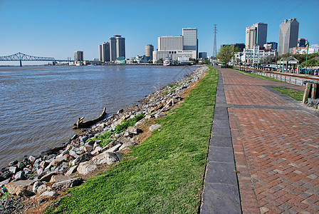 路易斯安那州新奥尔良结构历史建筑风景建筑学地方蓝天建筑物美化绿色图片