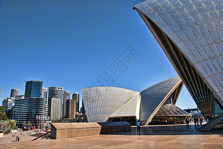 澳大利亚悉尼港 澳大利亚地平线城市生活景观旅行摩天大楼办公楼背景歌剧院天空旅游图片